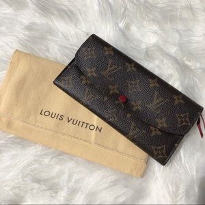 Authentic Louis Vuitton Emilie wallet
